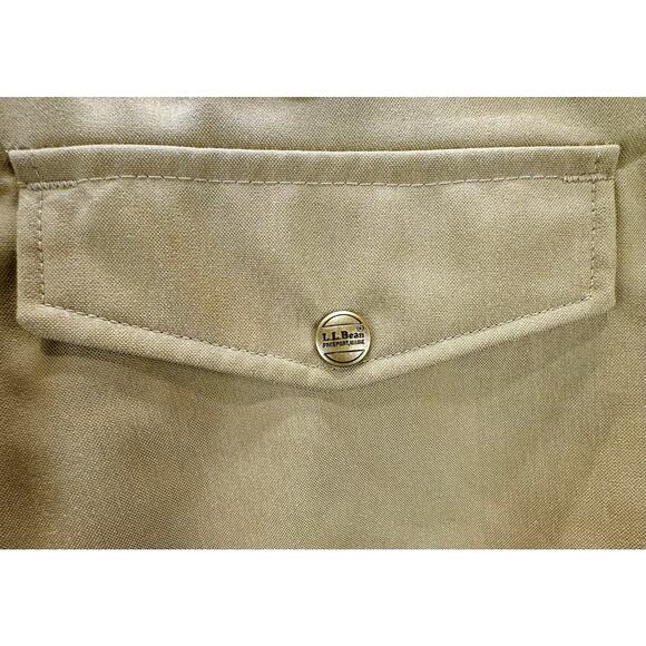 VTG 70s LL Bean Gore-Tex Mens Size 35x34 Nylon Pants Khaki Made In USA - Picture 3 of 6